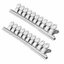 20 Pcs Large 63mm Metal Binder Clips Food Bag Clips 1-Inch Capacity Bulldog