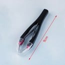 1Pc Matically retractable non-slip cosmetic eyebrow tweezers hair removal to G+