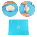 50*40cm Silicone Scale Mat Kneading Pad Kneading Kitchen Stick Cooking Non T8Z2