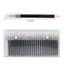 24 Color Watercolor Brush Pens Painting Pens with Flexible Fiber Brush Tips