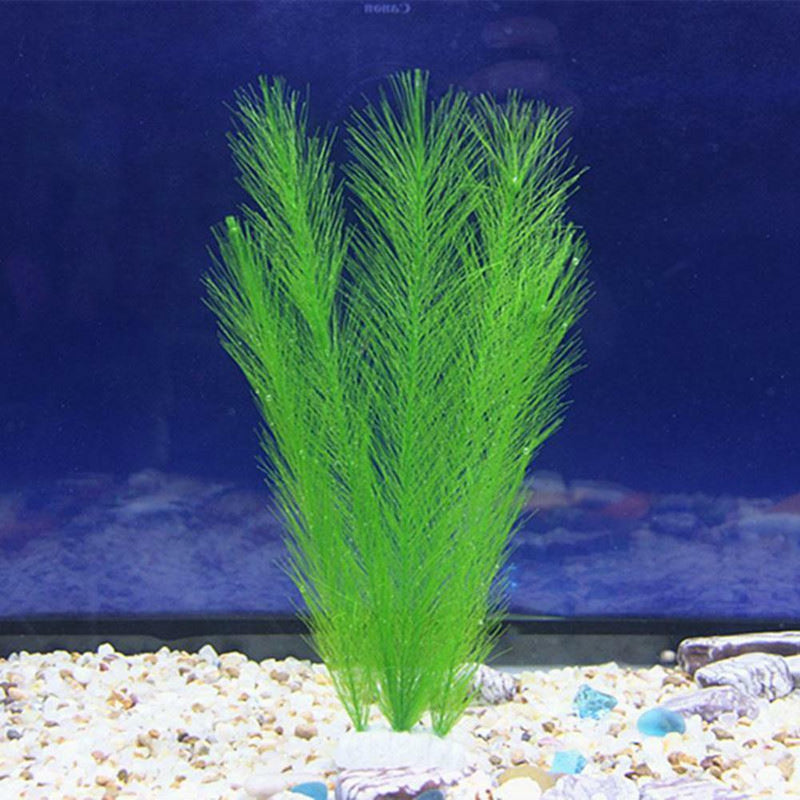 Artificial Plants Lawn Garden Plastic Grass Aquarium Fish Tank Decor-Landscape