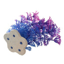 Artificial plant 10CM aquarium decoration water plant purple + blue