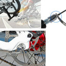2Pcs Steel Stable Indoor Bike Skewers Bicycle Quick Release Stationary Fixed