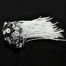 2017 Pack of 50 15cm Pre Waxed Wicks for Candle Making .With Sustainers Nic D0R7