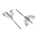 Classic Bass Drum Claw Hooks 2 Pack of Bundle
