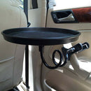 Auto Food Drink Holder Car Dining Table Back Seat Water Cup Holder Travel A B6T6