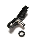 10pcs Right Angle 2.1x5.5mm 2.1mm DC Power Male Plug Soldering Connector TO