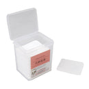 170PCS Eyelash Extension Glue Remove Cotton Pad Glue Bottle Mouth Wipes Cleaning