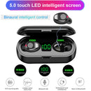 F9 TWS Wireless Bluetooth 5.0 Earphones Touch Earbuds w/LED Display Charge Box