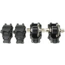 RC Car Gearbox Housing with Differential for WLtoys 1/12 1/14 124018 RC Car