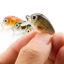 5pcs Mini Wobblers/Crankbait Fishing Lure Artificial Hard Floating V5V7 Bai M8J5