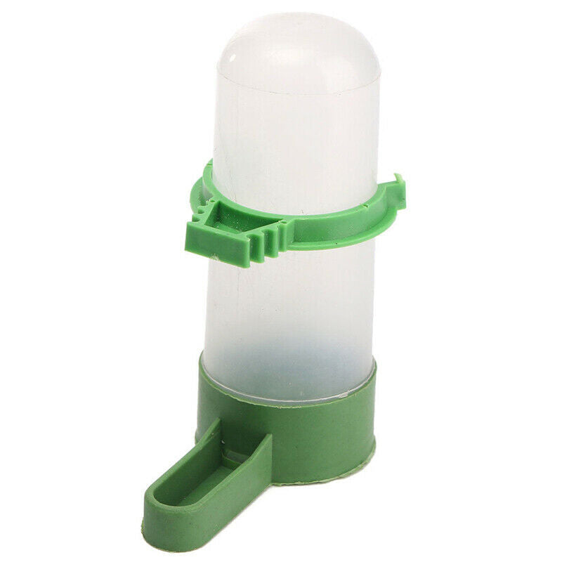 1pcs 60-65ML Bird Drinker Feeder Waterer With Clip For Parrot Budgie Capaci
