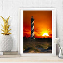 Full Lighthouse DIY 5D Diamond Painting Rhinestone Embroidery Picture Craft