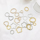 96pcs Alloy Earrings Pendants DIY Jewelry Making Charms Pendant Accessories
