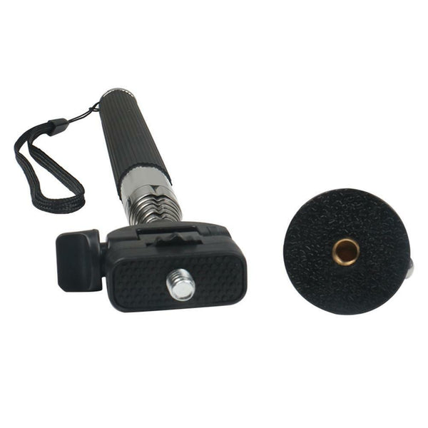 Adjustable Remote Shutter Handheld Selfie Stick Monopod+Adapter for Gopro Cam