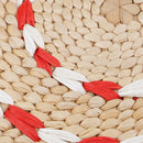 Natural Straw Round Cushion Yoga Meditation Mat Tatami Cushion 23 cm