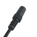 3.5 mm jack male - female connector m / f extension cable audio cable black E2Y6