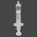 5x Reusable Plastic 5ml Injector Syringe No Needle For Lab Hydroponics Nutrient