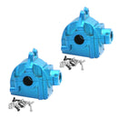 RC Metal Gearbox Housing Cover for WLTOYS 144001 1:14 RC Car Parts Blue