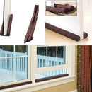 Twin Door Draft Dodger Guard Stopper Energy Saving Protector Doorstop Home  R9D1