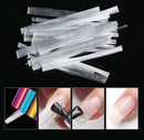 10pcs White Nail Form Fiberglass for Nail Quick Extension Acrylic Tips DIY T ME