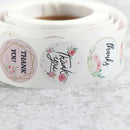 500pcs/Roll Thank You Stickers For Your Purchase Business Wedding LabelsSEAU