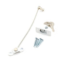 Lockable Window Security Cable Lock Door Restrictor Child Safety Stainless KeyME