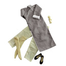 1/6 Long Sleeve Gray Chinese-style Costume Bruce Lee Kung Fu Suit 12'' Action