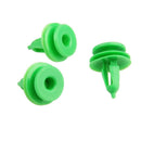 8pcs Universal Car Door Trim Panel Rivets Plastic Push Fastener Clips Green