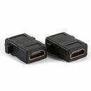 HDMI 2-Ports Wall Face Plate Panel Outlet 1080p Cover Coupler Socket HOT X8T2