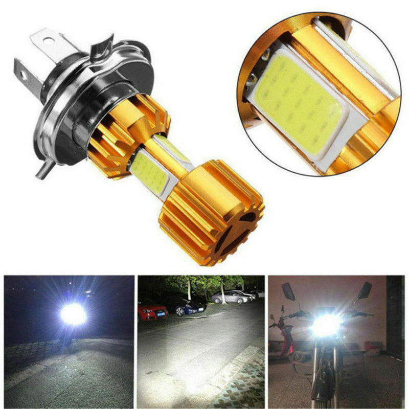 1* H4 LED Headlight kit Driving Lamp Hi/Lo Beam Bulbs Globes 18W 1500LM 6500K