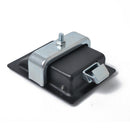 Black Rustproof Toolbox Lock Stainless Door Key Latch Paddle Handle Trailer