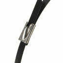 45Pcs Stainless Steel PVC Coated Self Locking Cable Strap Hoops ties Zip ti