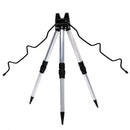 Aluminum Alloy Telescopic Fishing Tripod Holder Stand for Fishing Rod SilveME