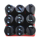 36x 6mm Alphabet Letter Number Stamp Punch Steel Metal Security Marking Tools