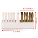 1Pc Nail Drill Manicure Polishing Sanding Grinding Head Cleaning Brushes Clea Hn