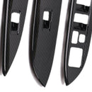 ABS Inner Door Armrest Window Lift Switch Button Cover Trim for Mitsubishi