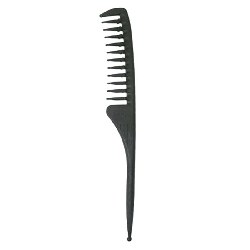Three-Row Flu-ffy Crescent Detangler Hairdressing Comb, Massages Your Scalp