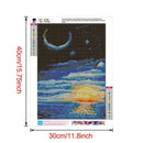 5D DIY Full Drill Diamond Painting Scenery Cross Stitch Mosaic Kits (W1484)