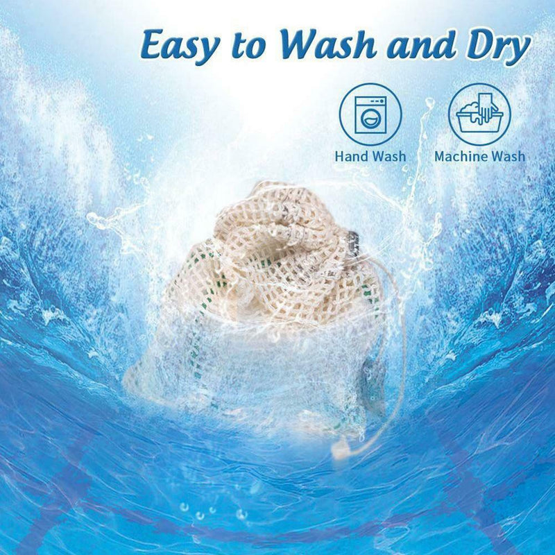 16Pcs Washable Cotton Pad Reusable Soft Makeup Removal Pad for Facial Cleaning