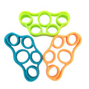 6pcs Hand Grip Expander Finger Gripper Strength Trainer Resistance Band A