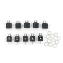 10 Pcs Panel PCB Female 3.5mm Headphone Jack Audio Connectors JR