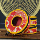 Handmade Embroidery Belly Dance Finger Cymbals Storage Case Bags Cover Box