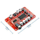 2X(Yda138 Bluetooth Digital 3.5Mm Audio Class D Stereo 2 Channel Power Ampl