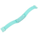 Sports Silicone Rubber White LED Digital Watch Bracelet Men Women Mint Gree