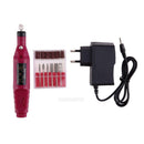 Mini Nail Care Pen Type Electric Grinding Machine Toenail File Tool Grinder Set