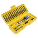 20pcs/Set Half Time Drill High Speed Screwdriver Head 20 bits Drill Driver Box-Q