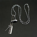 Hair Dryer/Scissor/Comb Dangle Pendant Necklace Hair Stylist Jewelry Gifts BX