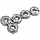 607Z 7 x 19 x 6mm Double Shielded Deep Groove Ball Bearings 5 Pcs