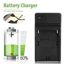 Portable USB Battery Charging Charger for Sony NP-F970 F960 F770 F750 F570 F330
